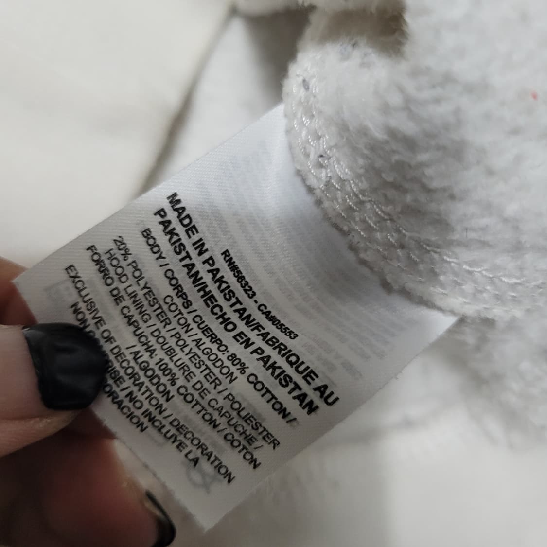 M 나이키 후드티 화이트 상품이미지6