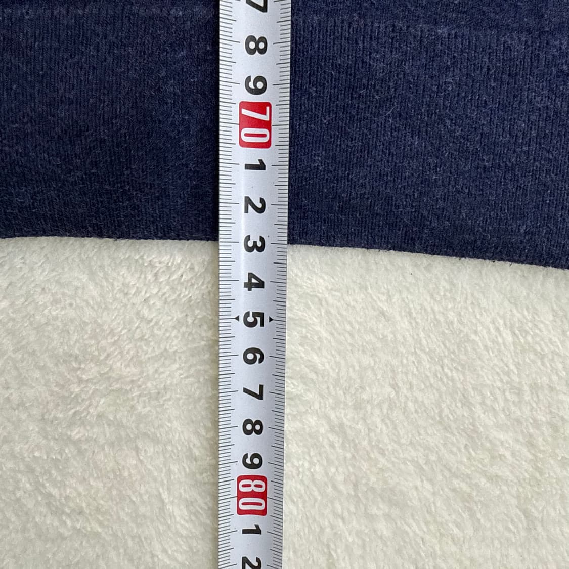 L 노스페이스 네이비 브이넥 니트 0227T 상품이미지6