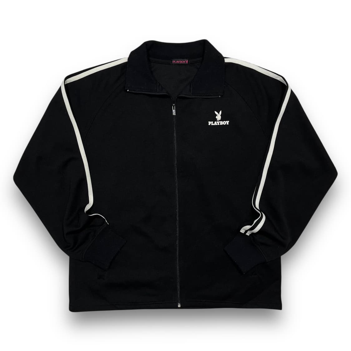 플레이보이 00s 빅로고 딥 다크 빈티지 트랙탑 져지 상품이미지2