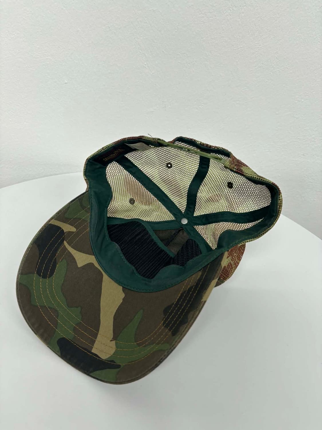 본더치 카모 플라쥬 메시 트러커 볼캡 모자 상품이미지7