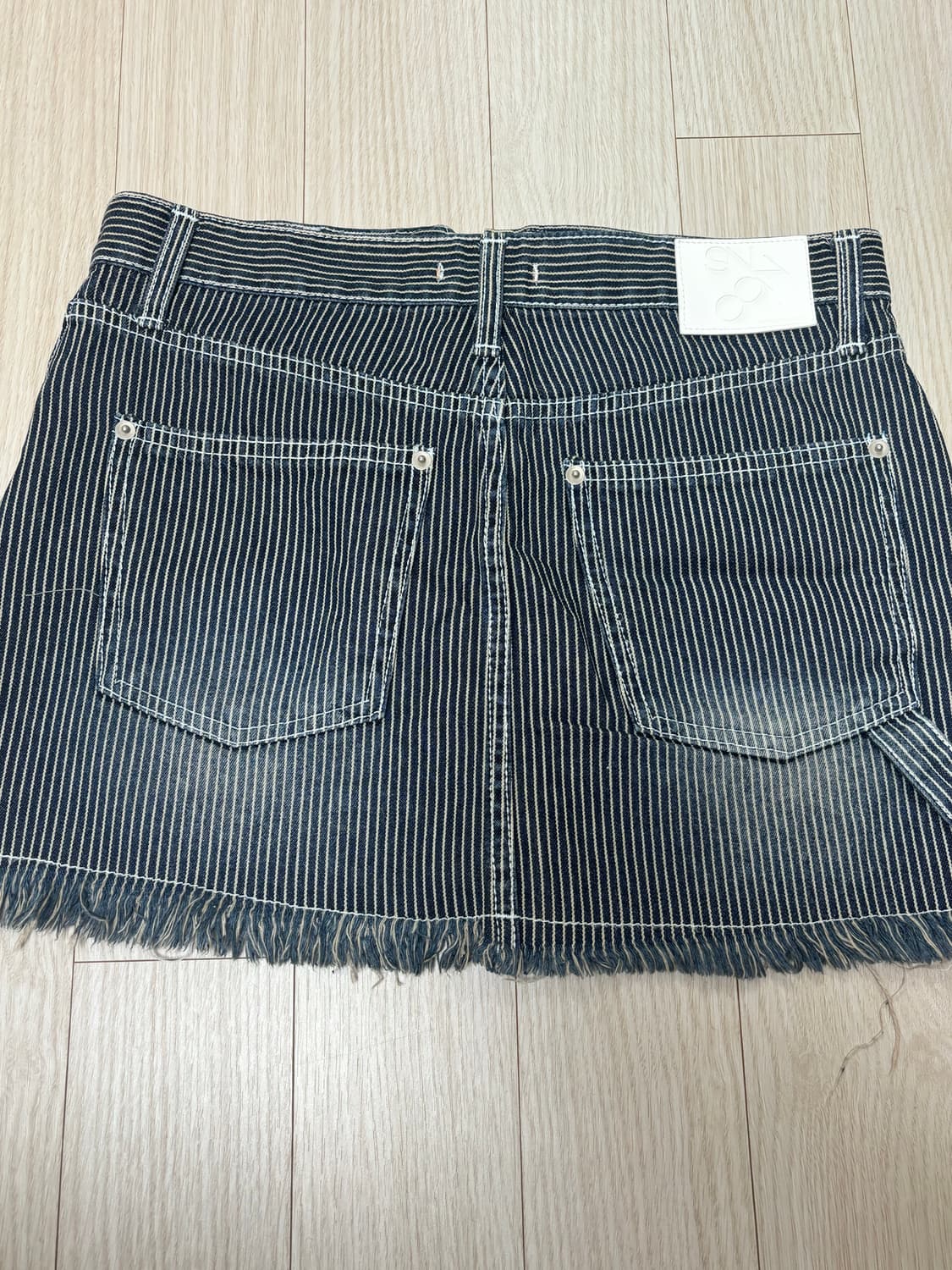 시눈 Denim Mini Skirt (Indigo) s 상품이미지8