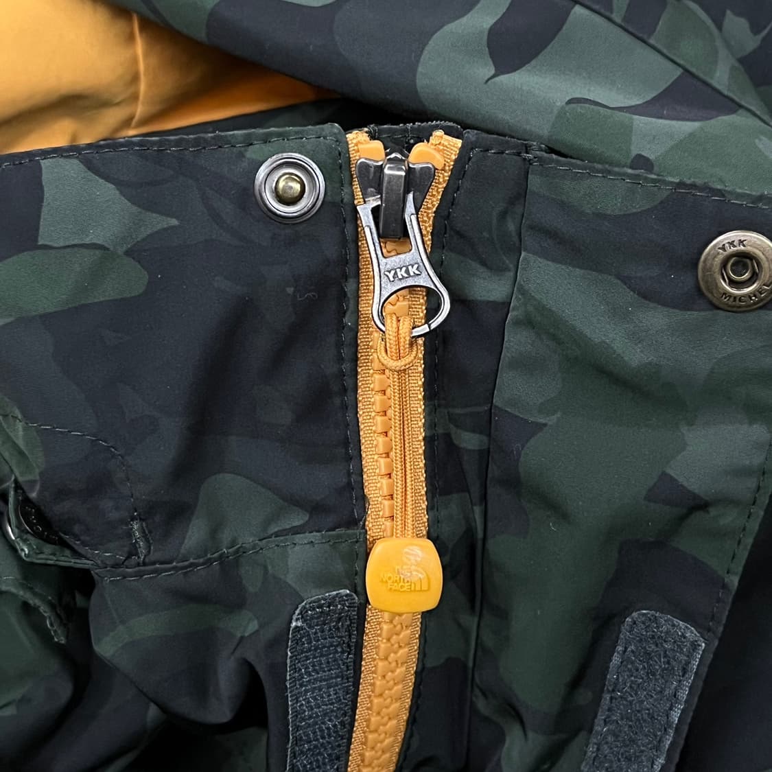 [정품/150] 노스페이스 카모 패턴 바람막이 후드 자켓 b16 상품이미지9