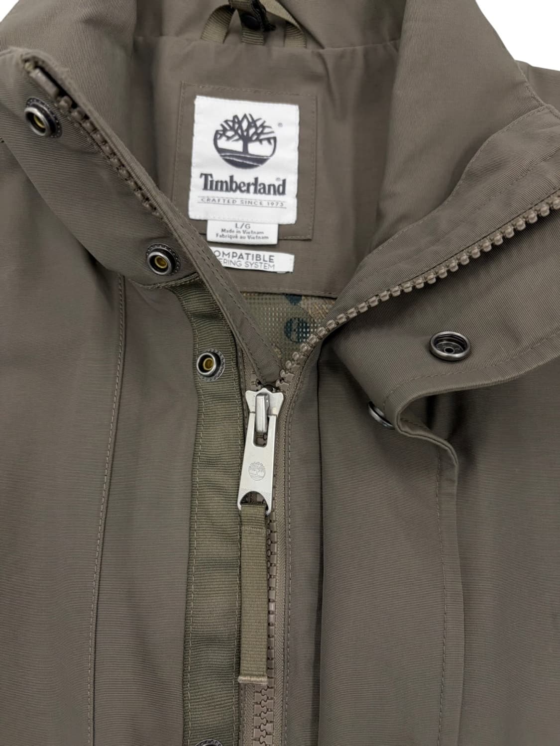 팀버랜드 밀리터리 자켓 카키 (L) 상품이미지3