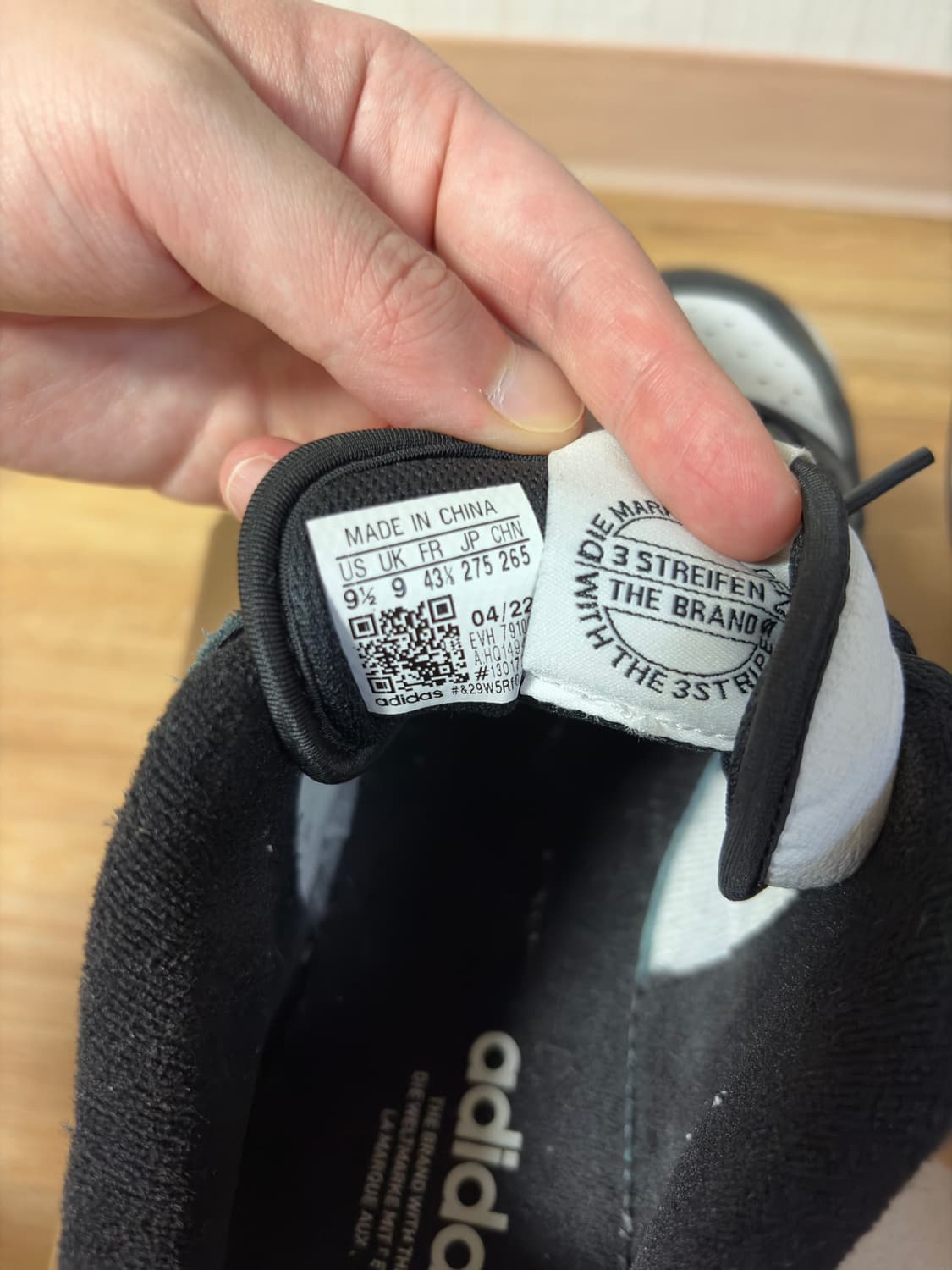 아디다스 포럼 로우 코어블랙 클라우드 화이트 상품이미지5