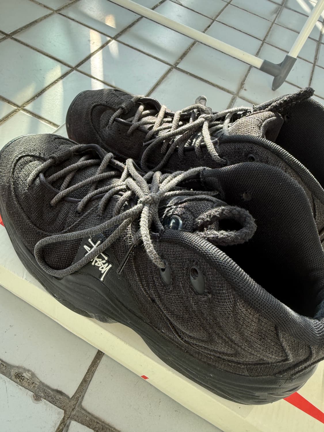 나이키x스투시 에어페니 2 블랙 (265) 상품이미지2