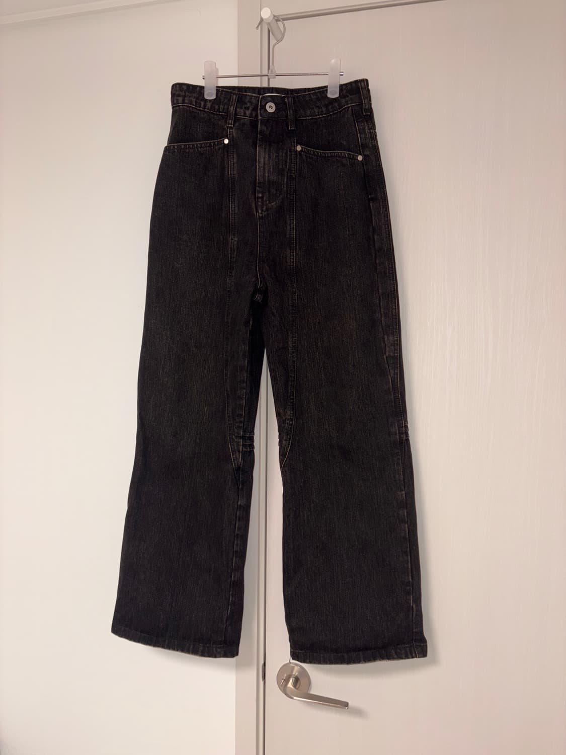 포르테나 다크 브라운 데님 팬츠 M 상품이미지2