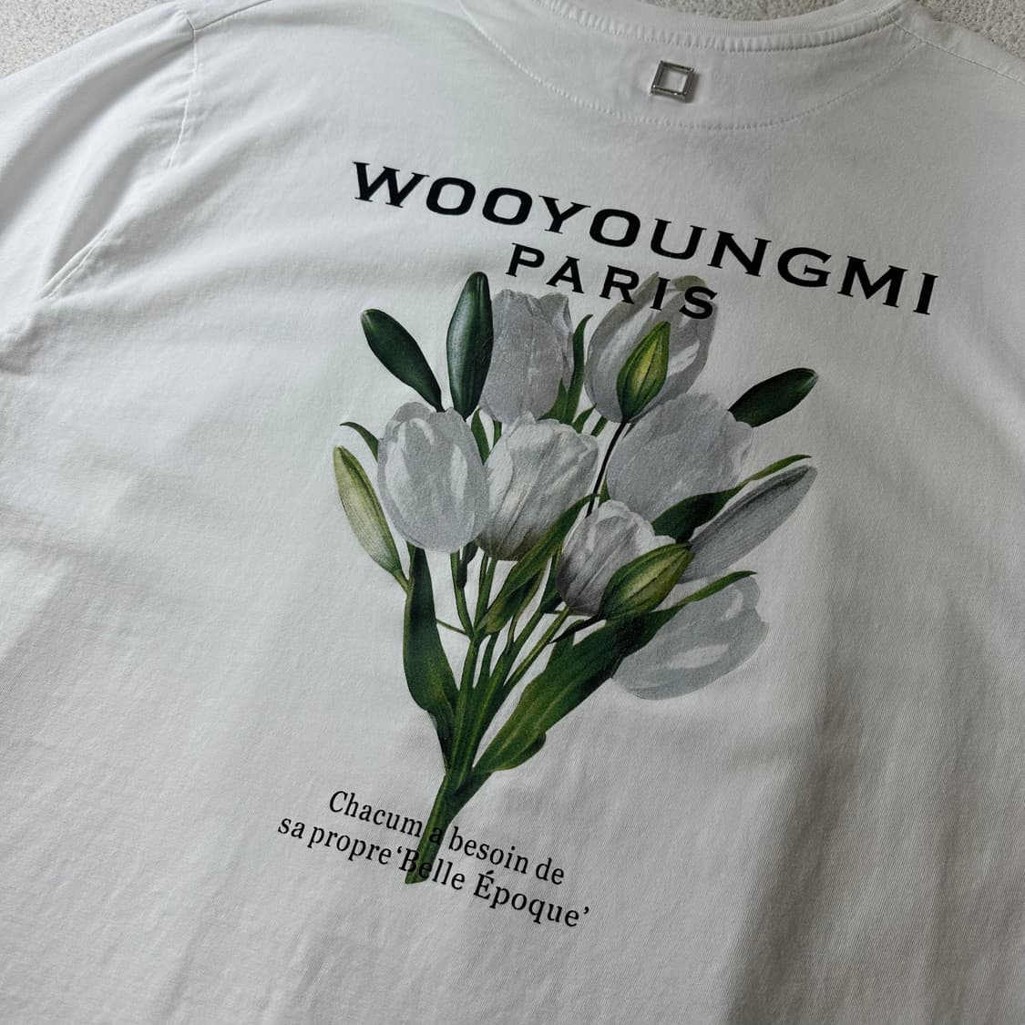 105 우영미 22S/S 플라워 반팔 상품이미지4