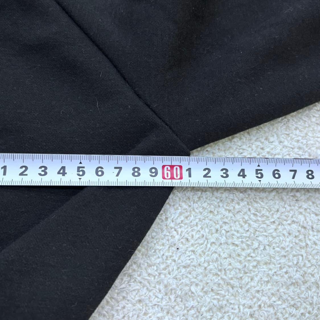 3 빈티지 여성 크롭 블랙 약기모 후드 티셔츠 0618E 상품이미지6