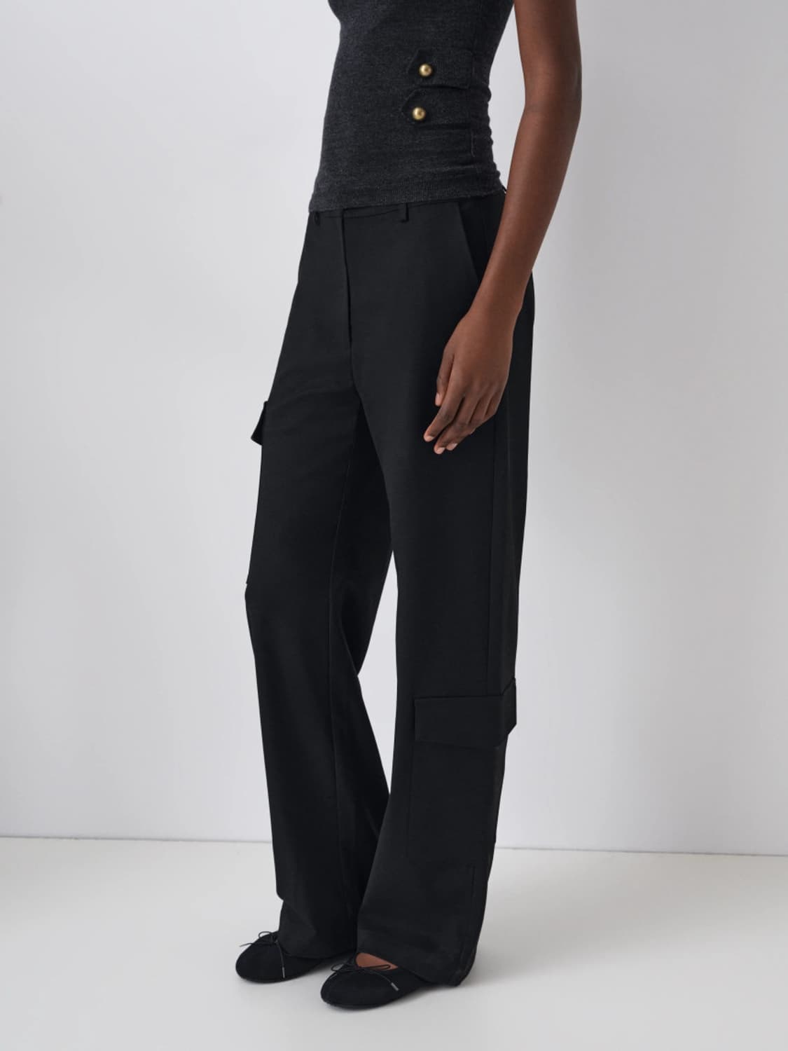 [37]기마구아스 네오프렌 발레리나 슈즈/블랙 상품이미지7