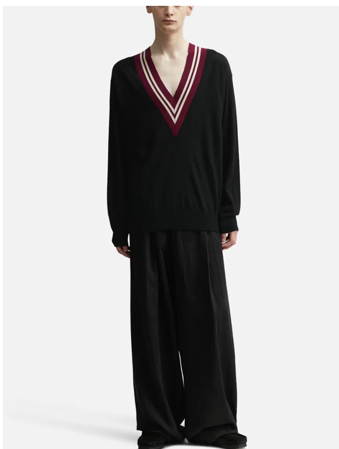 Dires van noten v neck knit[m] 상품이미지1