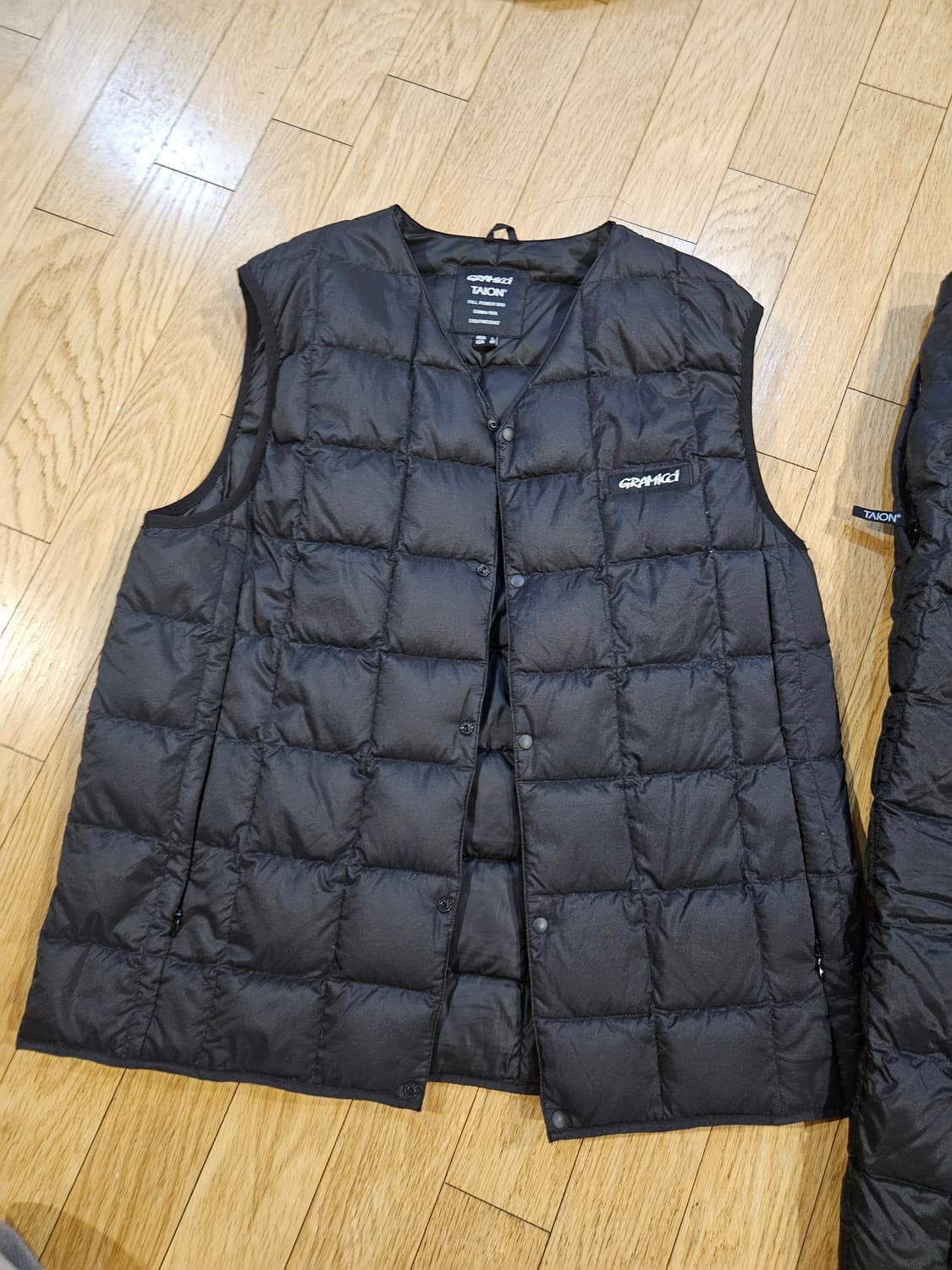 그라미치 타이온 패딩 바지,베스트 다운 셋업 팬츠 조끼 상품이미지3