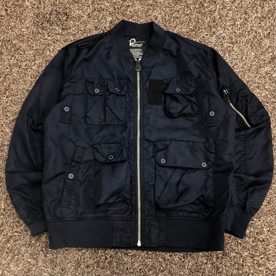 펜필드 유틸리티 쿼드포켓 항공점퍼 플라이트 자켓 상품이미지1