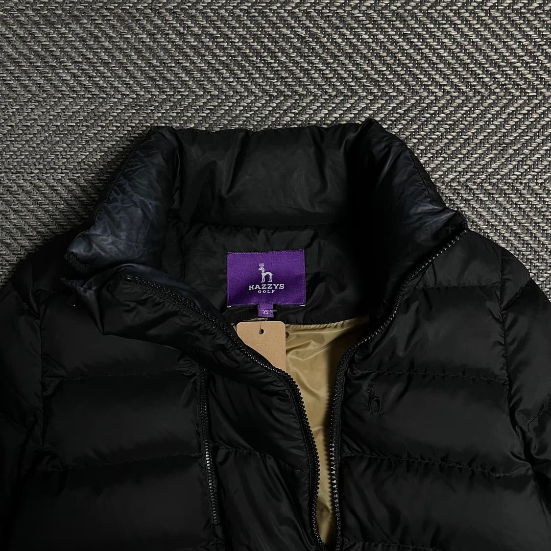 Hazzys 우먼스 더블지퍼 다운 푸퍼 디테일 롱 패딩 점퍼o 5089 상품이미지4