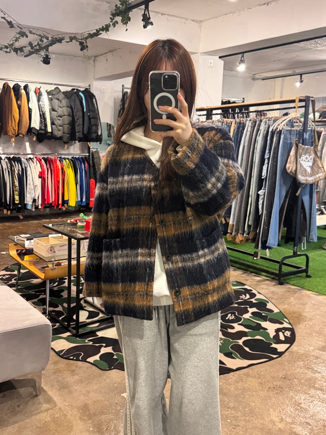 토니웩 23fw 모헤어 가디건  상품이미지1