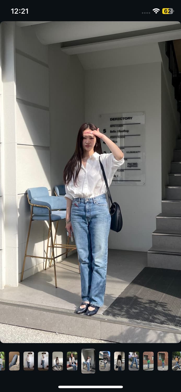 쉬이즈큐트 아쿠아데님 2사이즈 새상품 상품이미지1