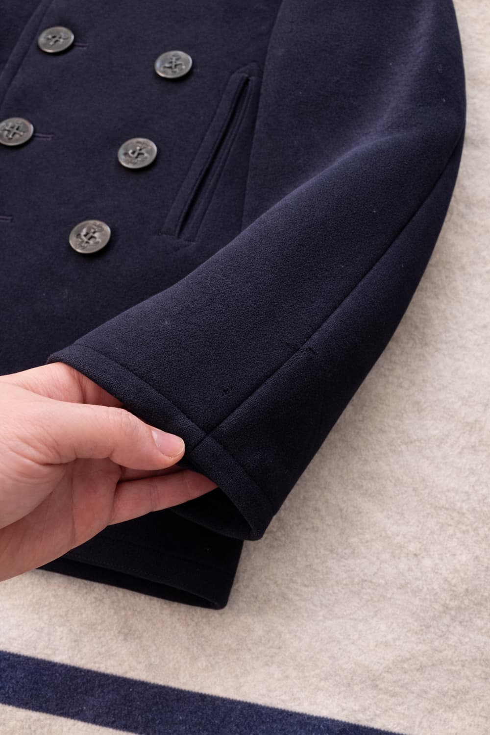 40's WW2 미 해군 10버튼 피코트 100 상품이미지3