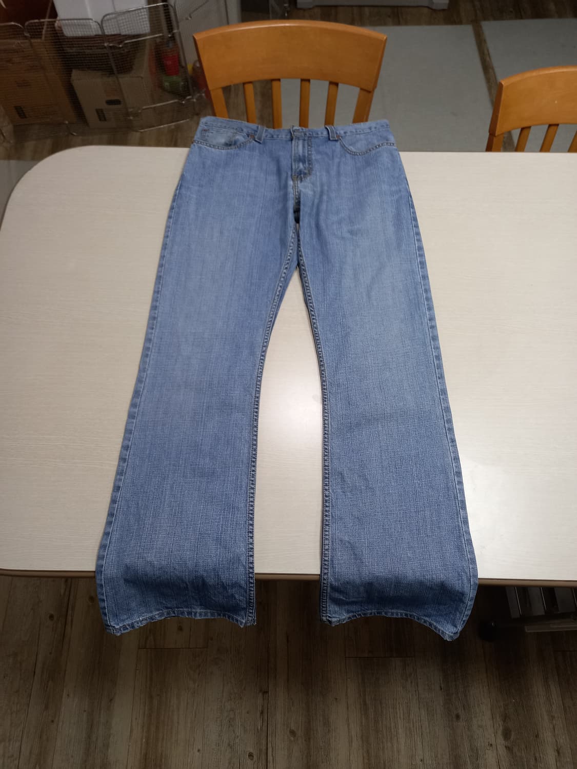 34 90's 리바이스527 Egypt 부츠컷 연청 34-592 상품이미지1