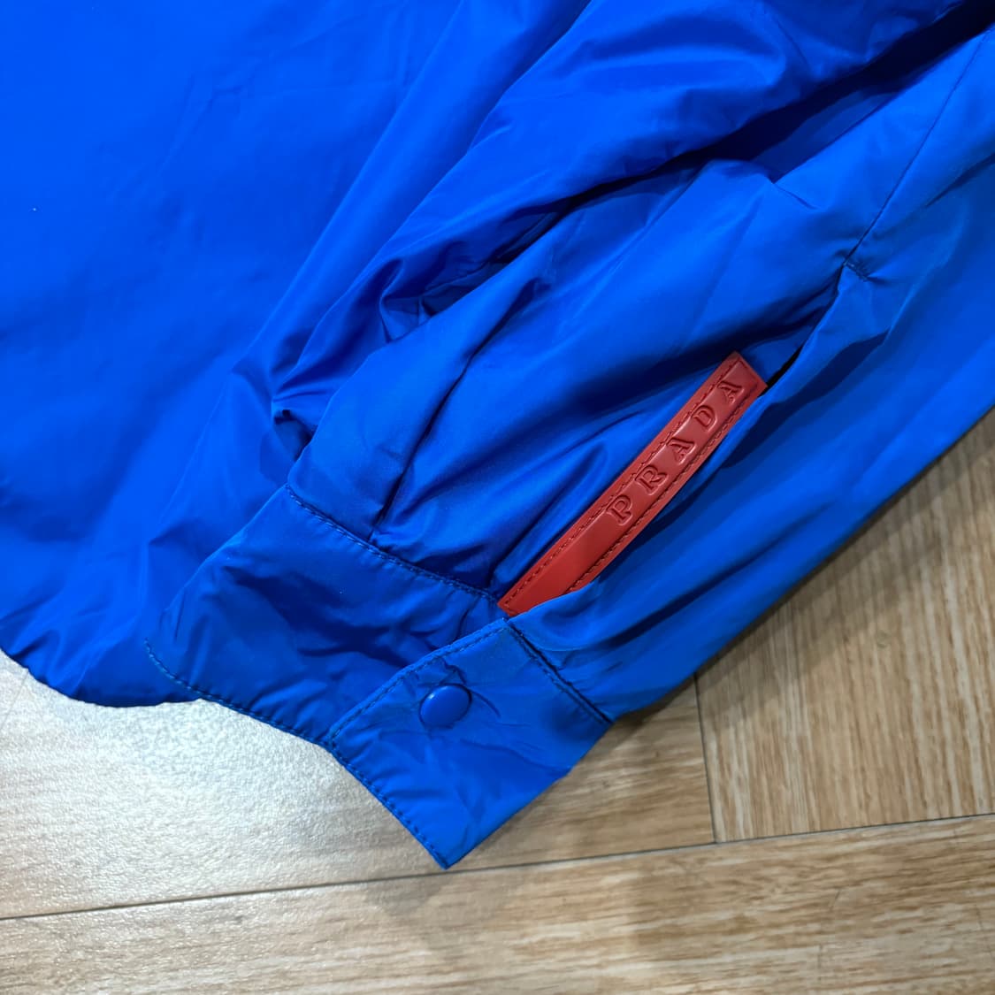 프라다 스포츠 리버시블 블루 후드 자켓 상품이미지5