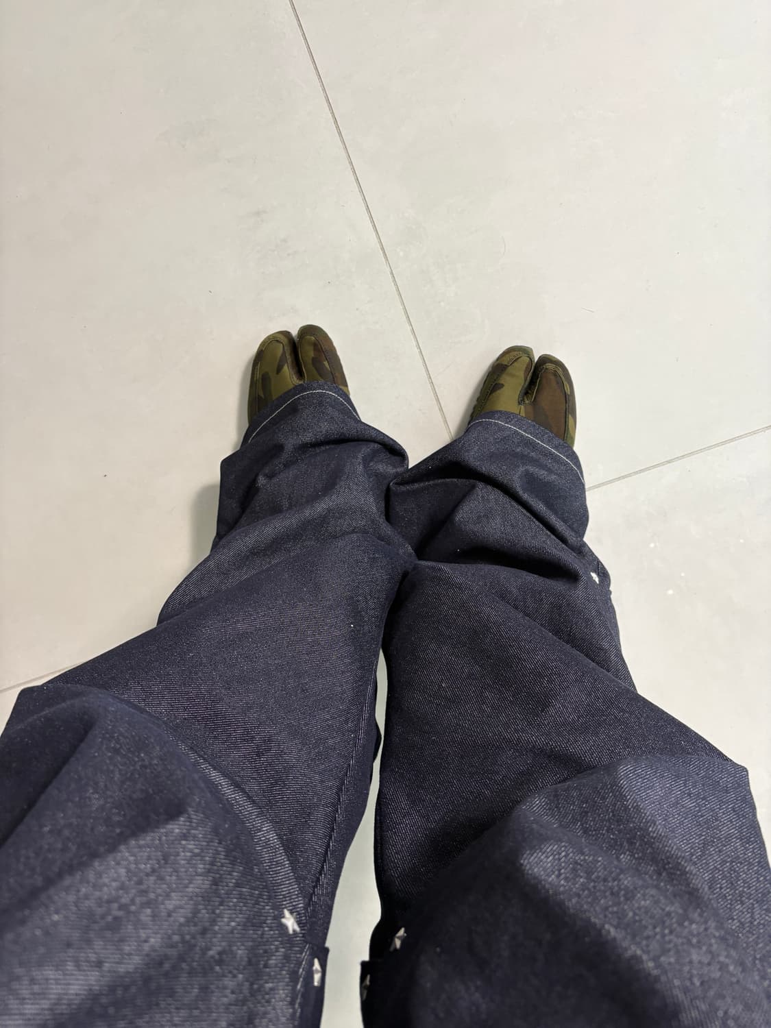 TABI-JI cotton shoes camo 타비 코튼 슈즈 상품이미지8