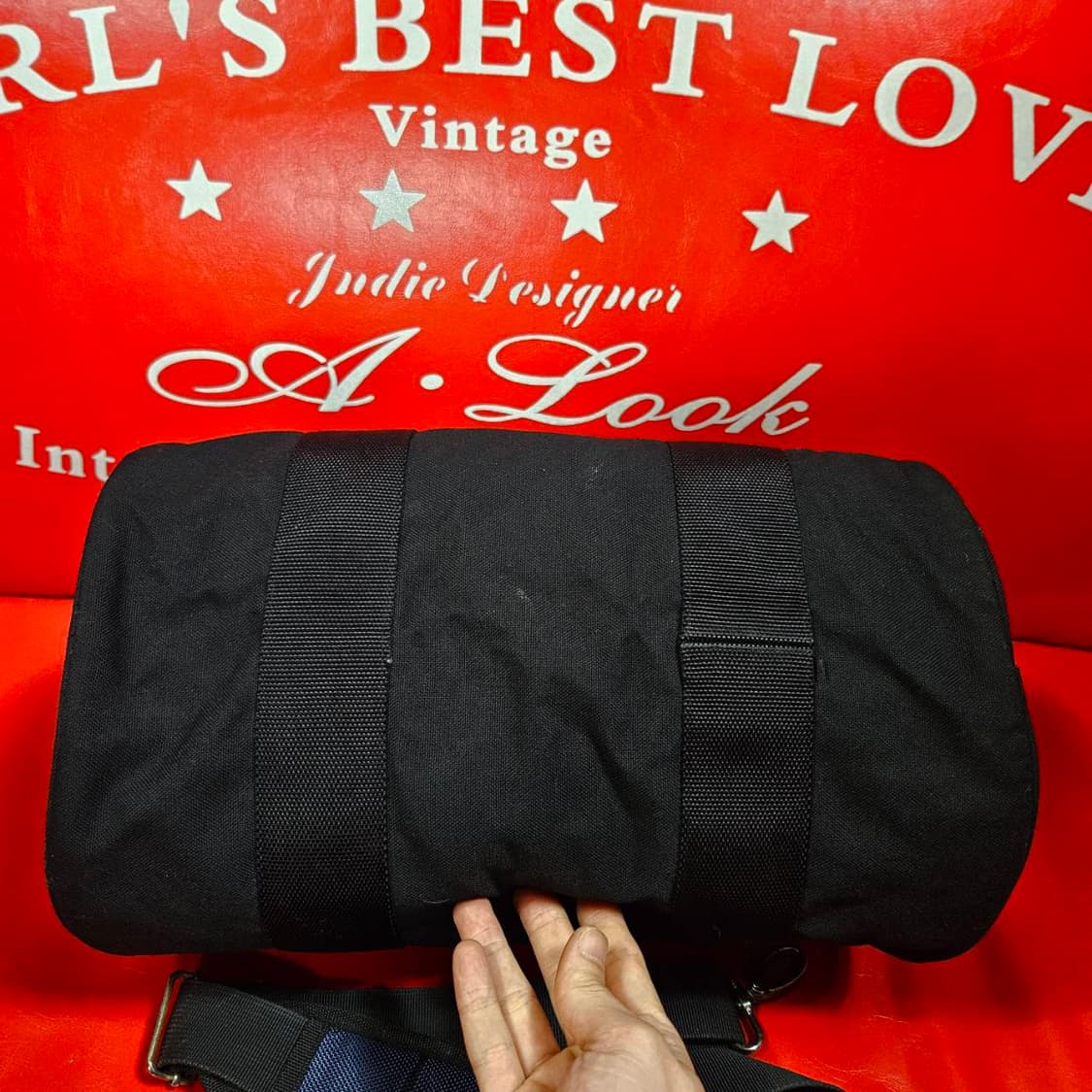 노스페이스 나일론 미니 패치 보스턴백 상품이미지4