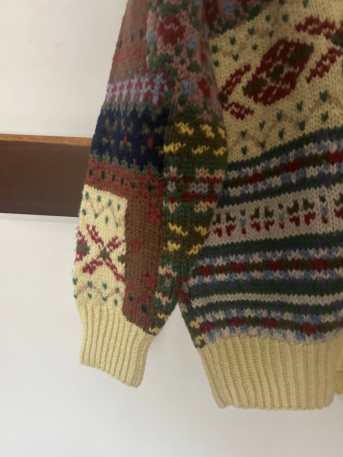 Papas 패치워크 니트 상품이미지4