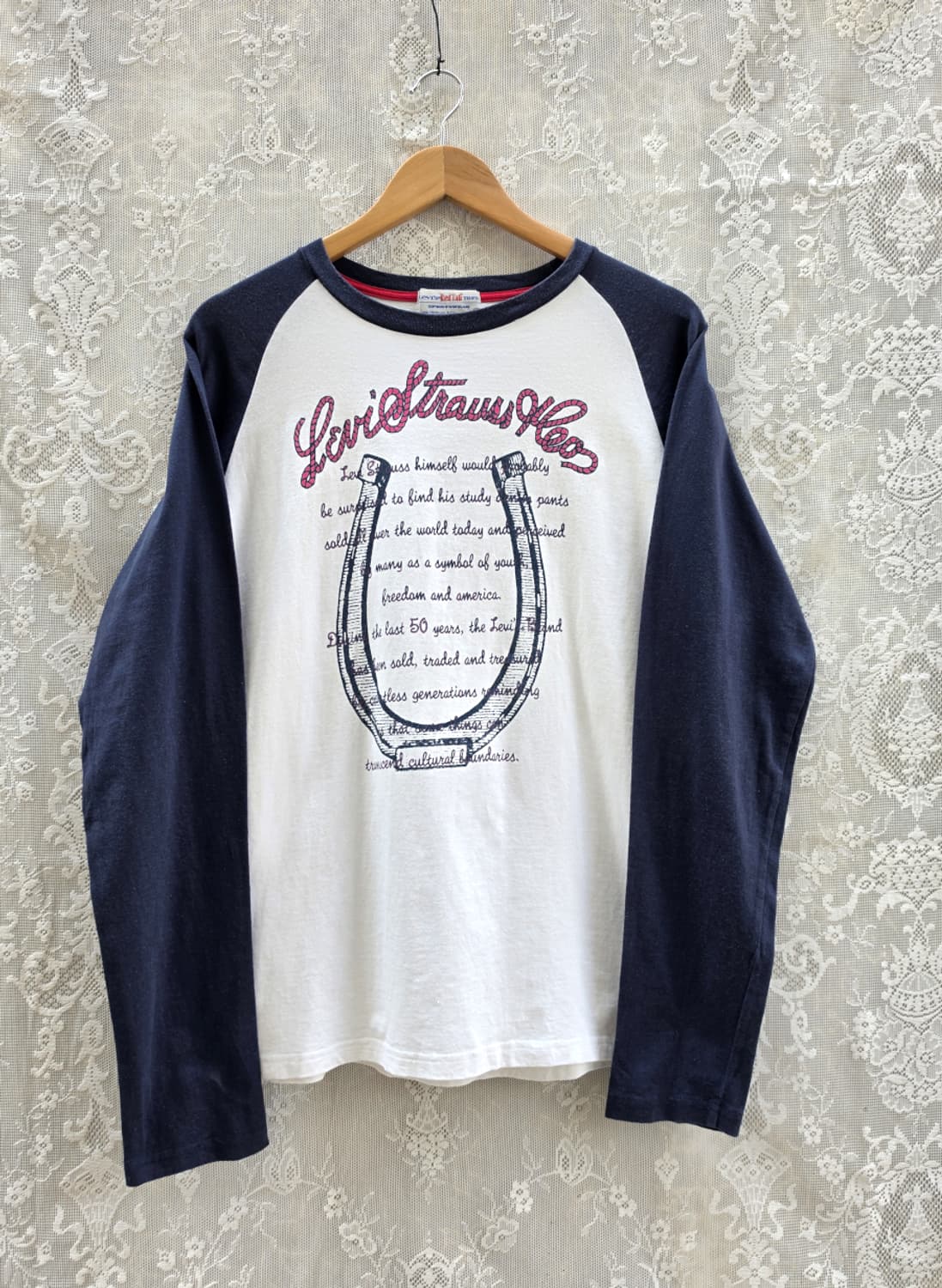 00s 리바이스 라글랑 티셔츠 상품이미지1