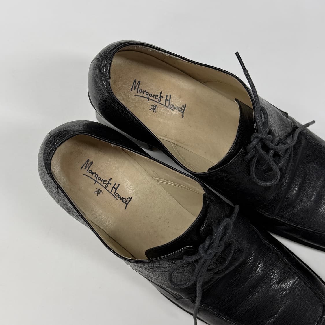 90s Margaret Howell square toe mid heel 상품이미지4