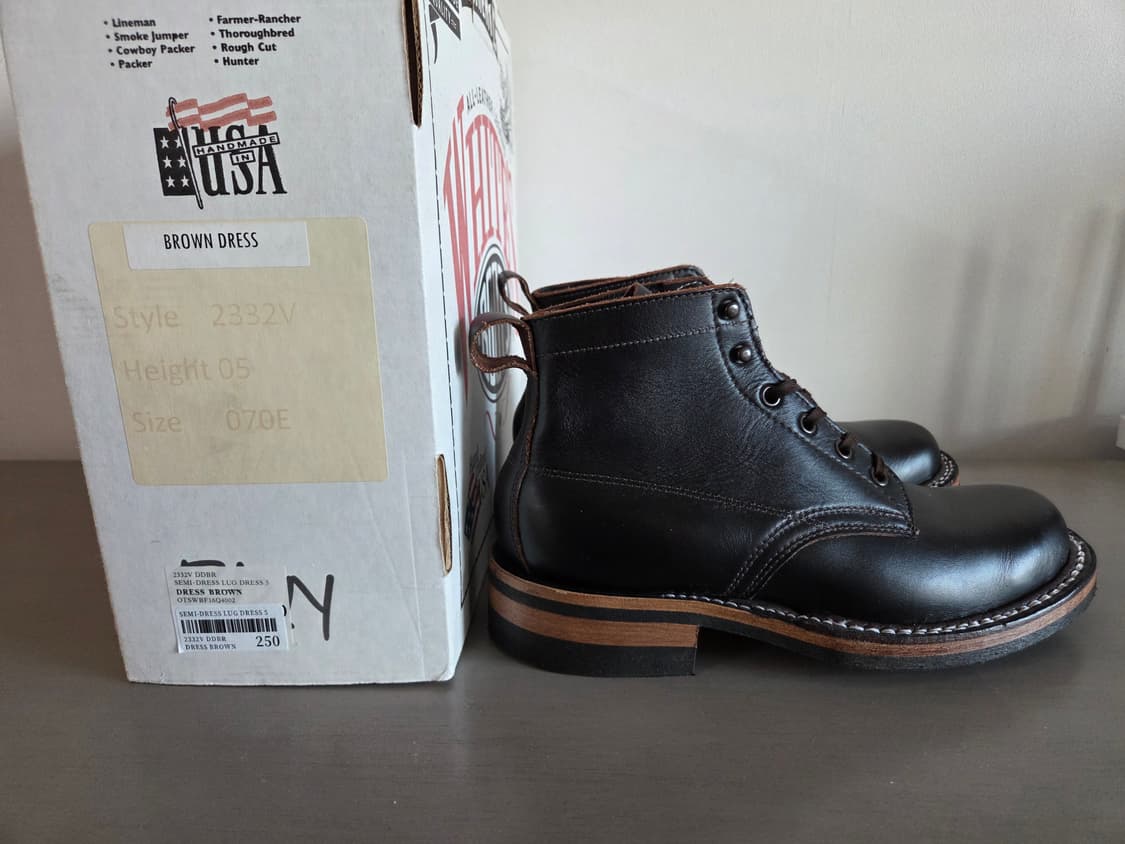 화이츠 부츠  7e 세미드레스 브라운 리솔 판매 상품이미지7