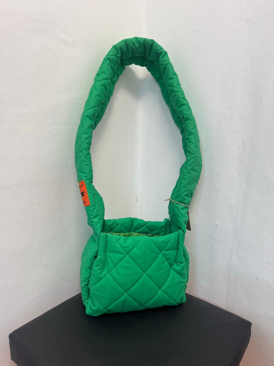 타입서비스 퀄팅 숄더백 크로스백 가방 그린 이선빈 착용 상품이미지6