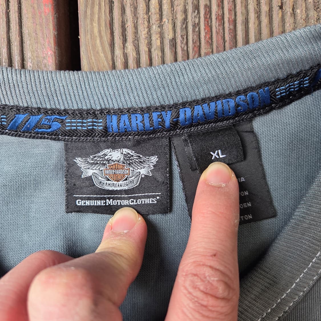 할리데이비슨 헨리넥 롱슬리브 상품이미지2