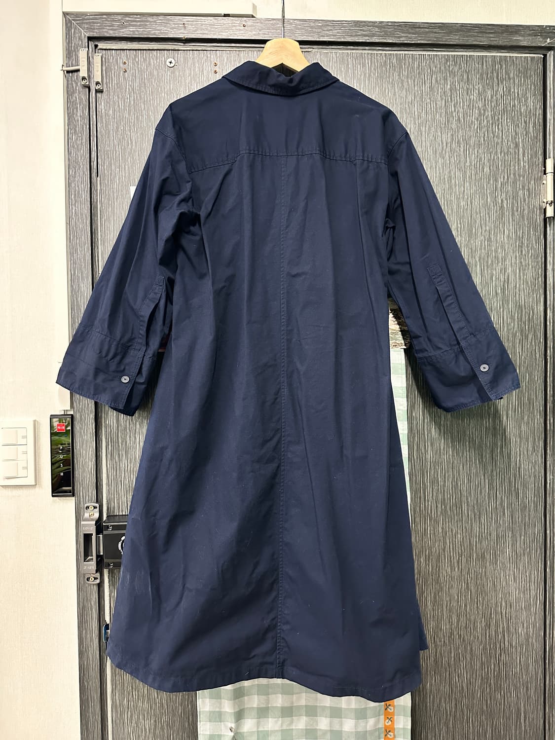 (S size)유니클로 JW앤더슨 코튼 개더 원피스 상품이미지3