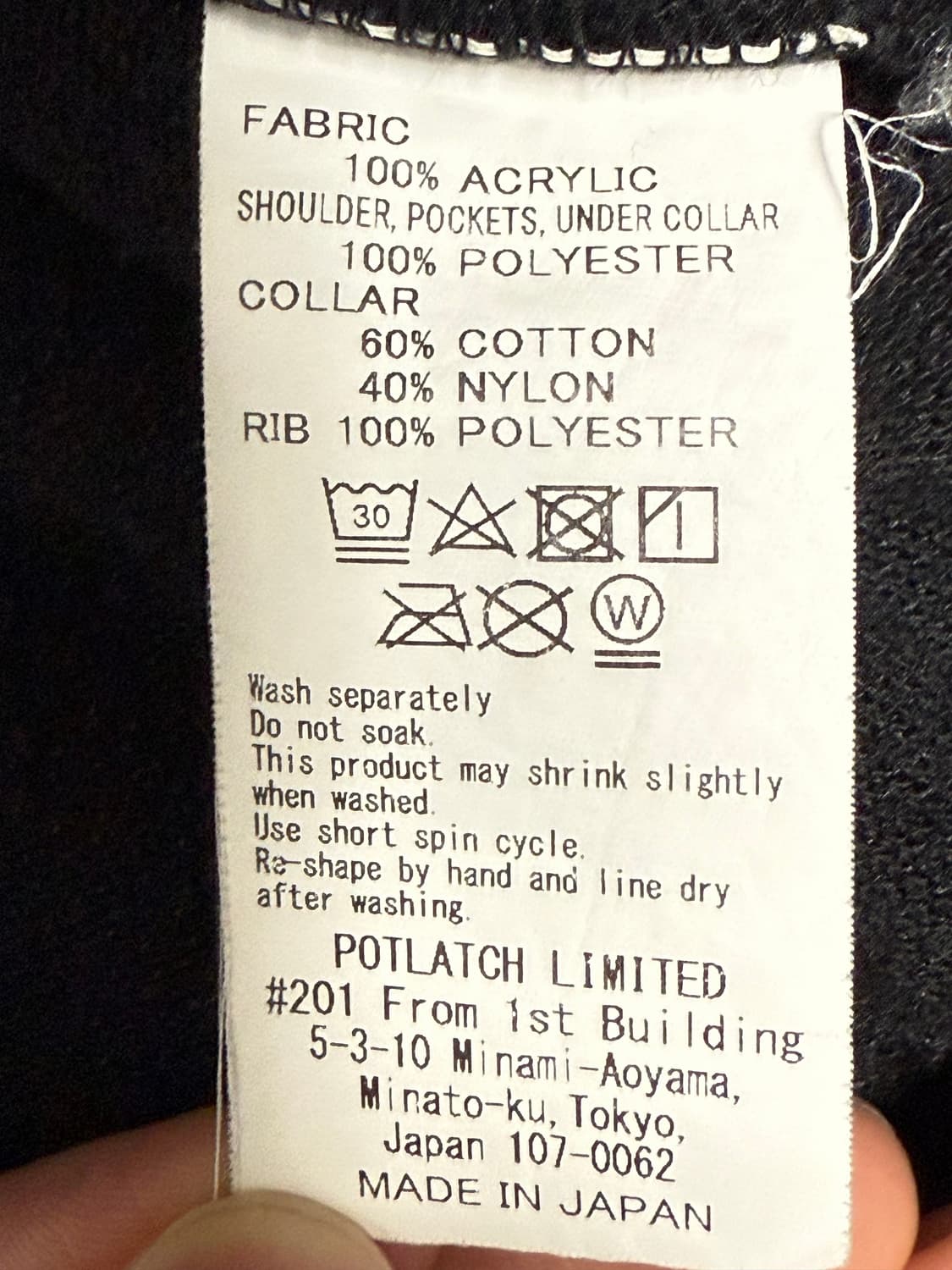 Cavempt Panle Fleece  상품이미지5