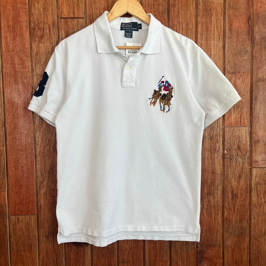 Polo 화이트 빅포니 pk티셔츠 상품이미지1