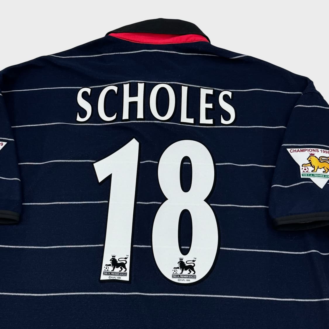 99-00 맨체스터 유나이티드 어웨이 No.18 폴 스콜스 상품이미지8