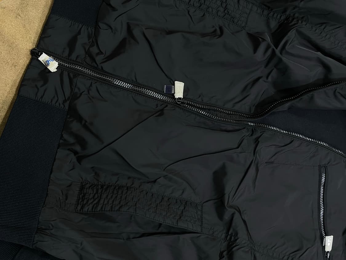 폴로랄프로렌(블랙라벨)/블랙 인터로크 보머자켓(M) 상품이미지5