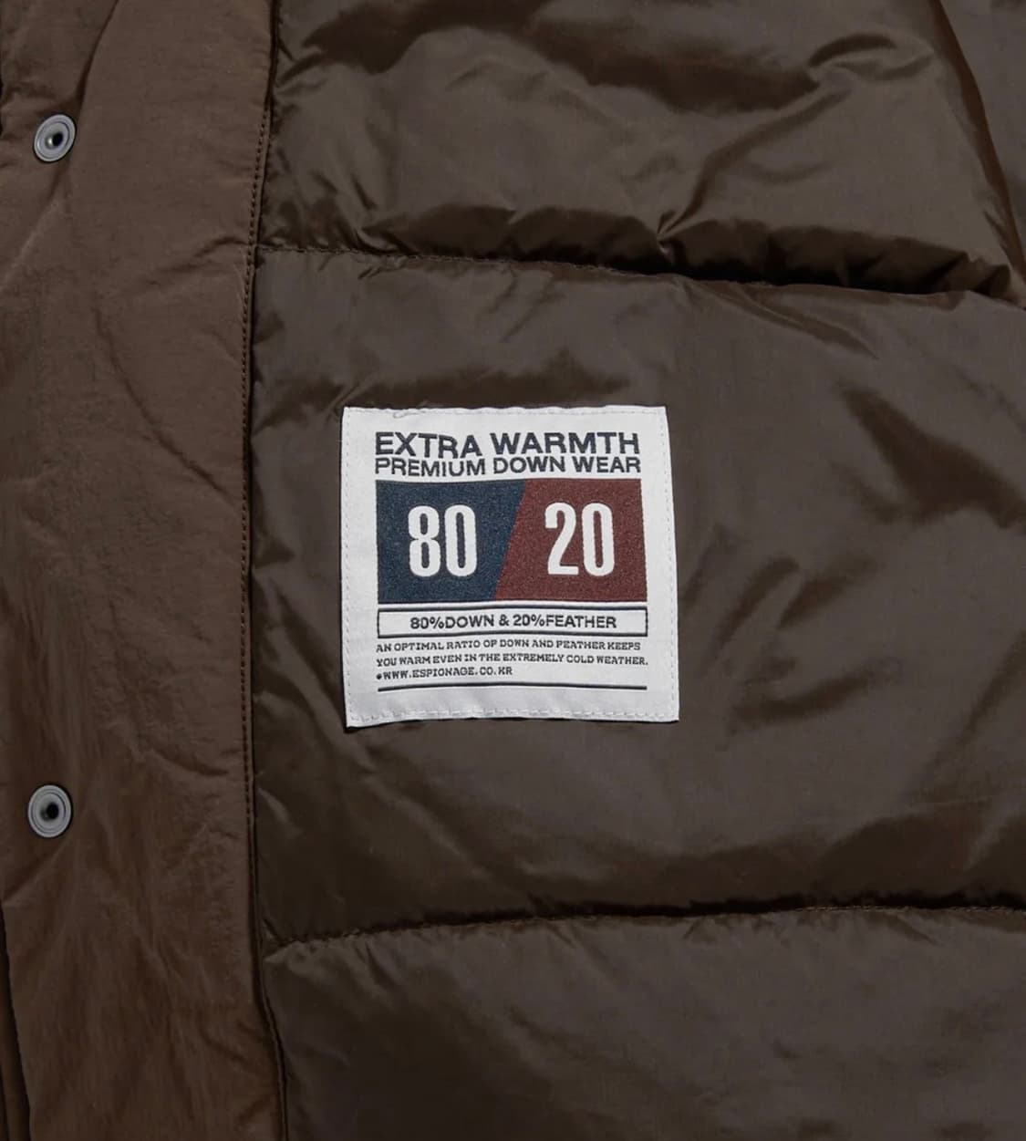 에스피오나지 M65 DOZENO 덕다운 패딩 파카(L) 상품이미지6
