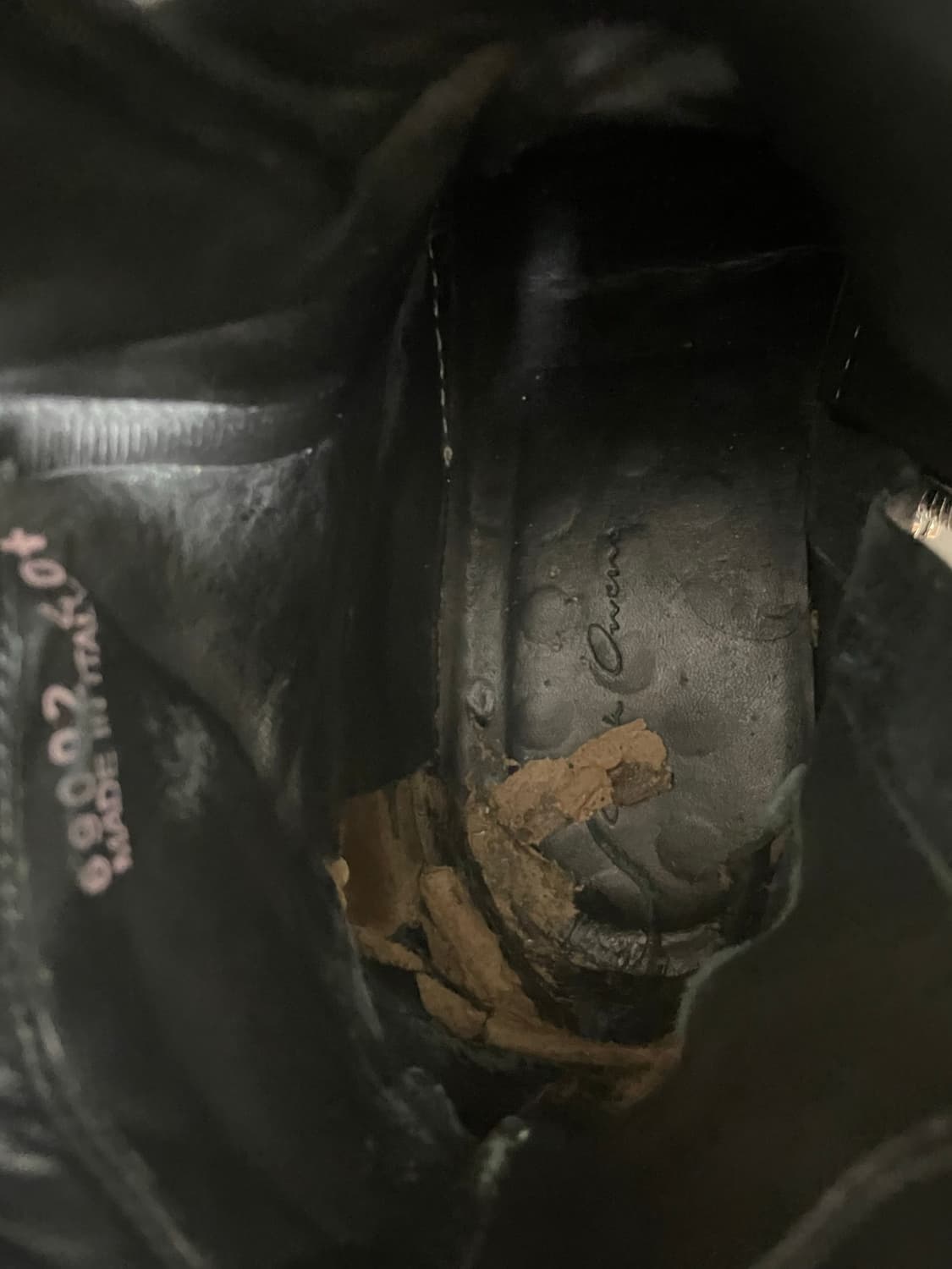 릭오웬스 지오바스켓 검검 상품이미지7