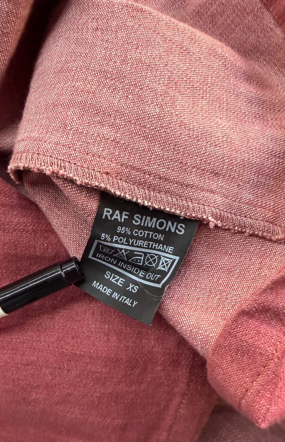 XS/ 라프시몬스 레더패치 셔츠자켓(기리보이.엑소 착용) 상품이미지10