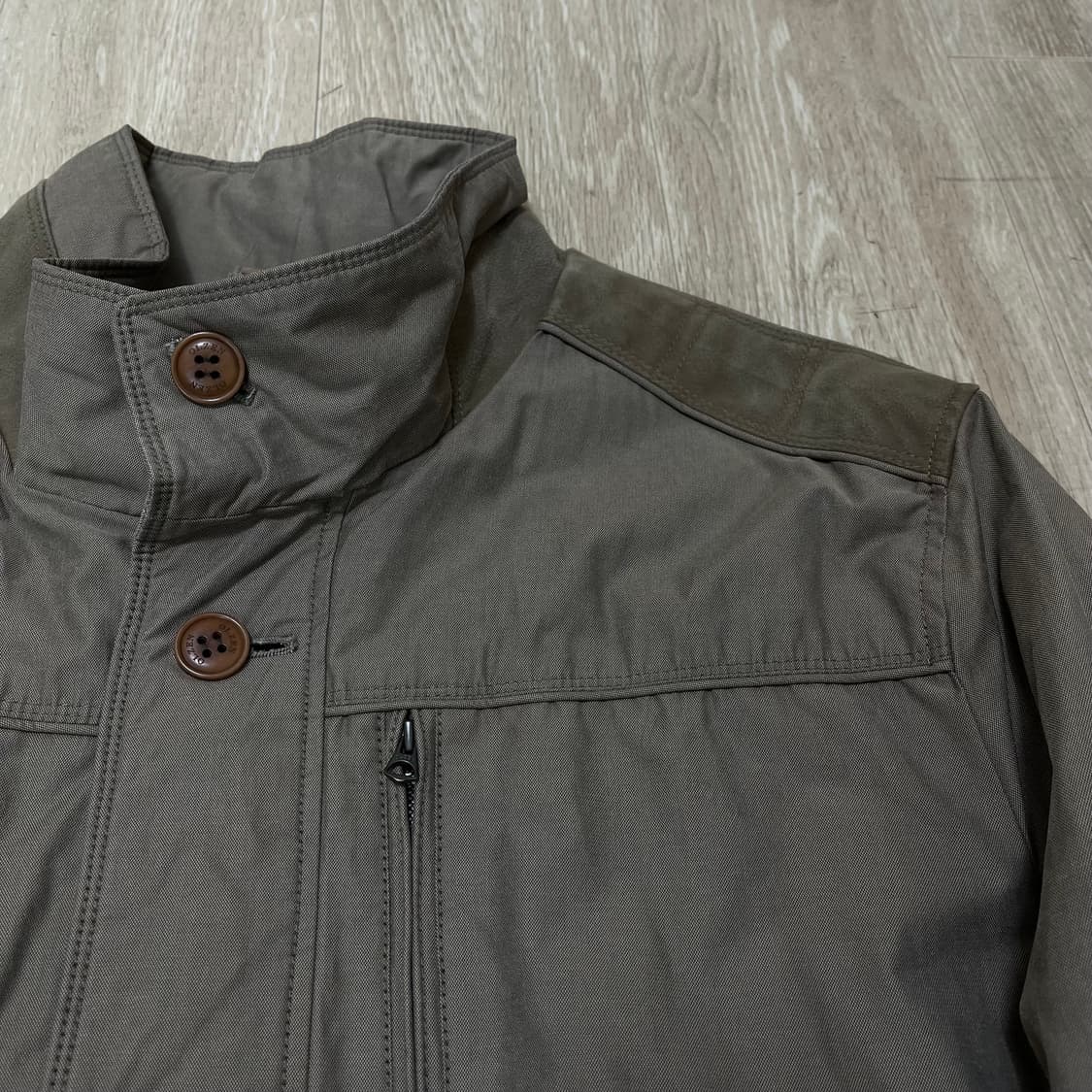 올젠 남성 싱글 트렌치코트 XXL/110 상품이미지3