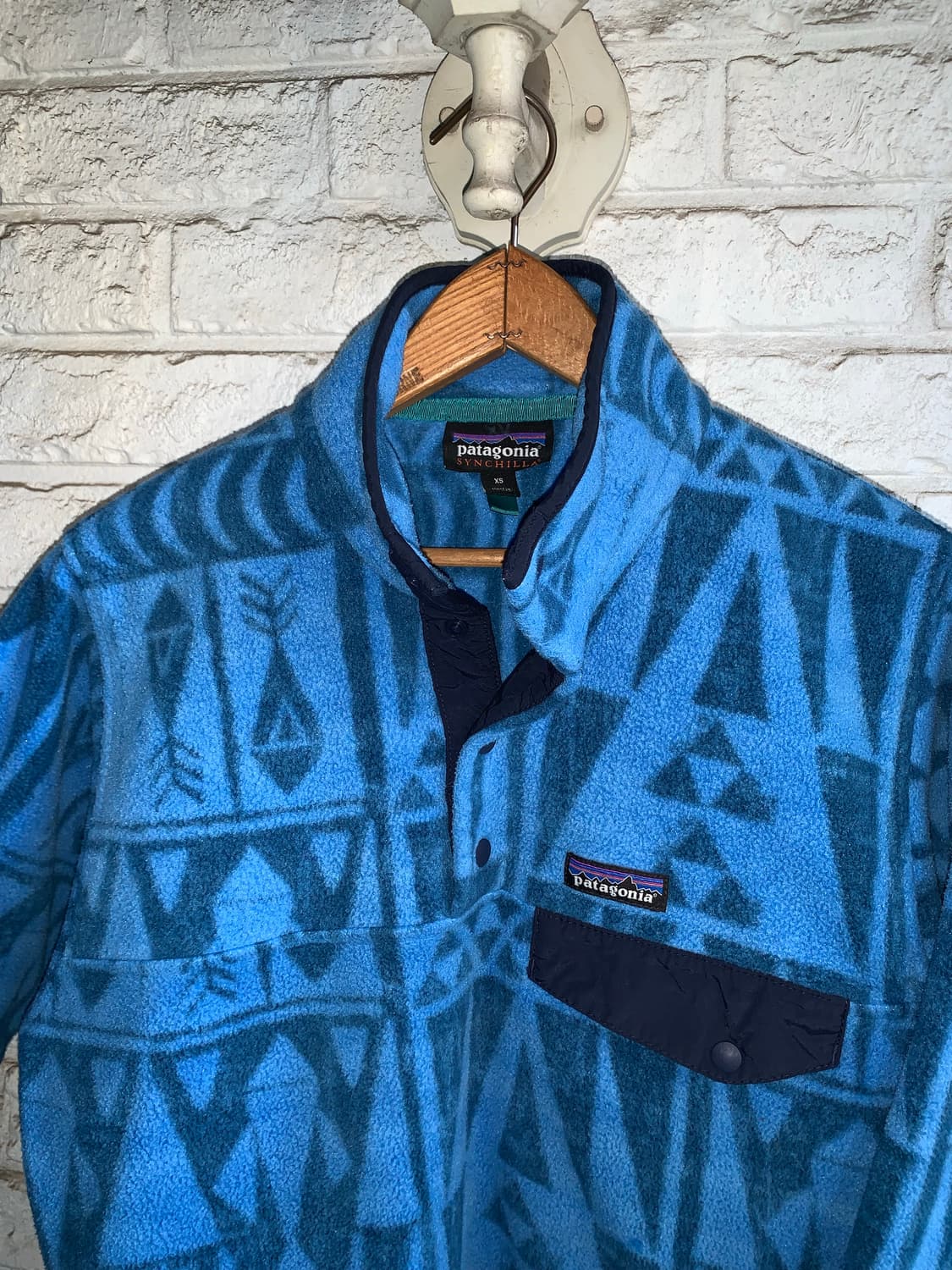 빈티지 파타고니아 신칠라 플리스 풀오버 xs 상품이미지1