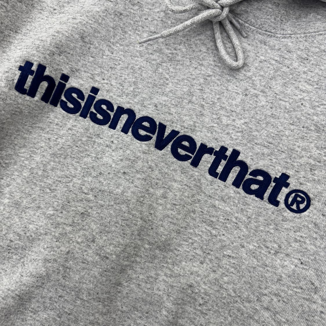 M 디스이즈네버댓 디네댓 자수로고 후드 티셔츠(안감기모) 상품이미지3