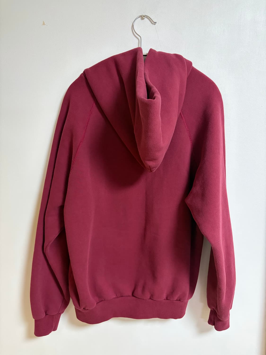 [M]컬렉트피시스 att 후드티 버건디 상품이미지2
