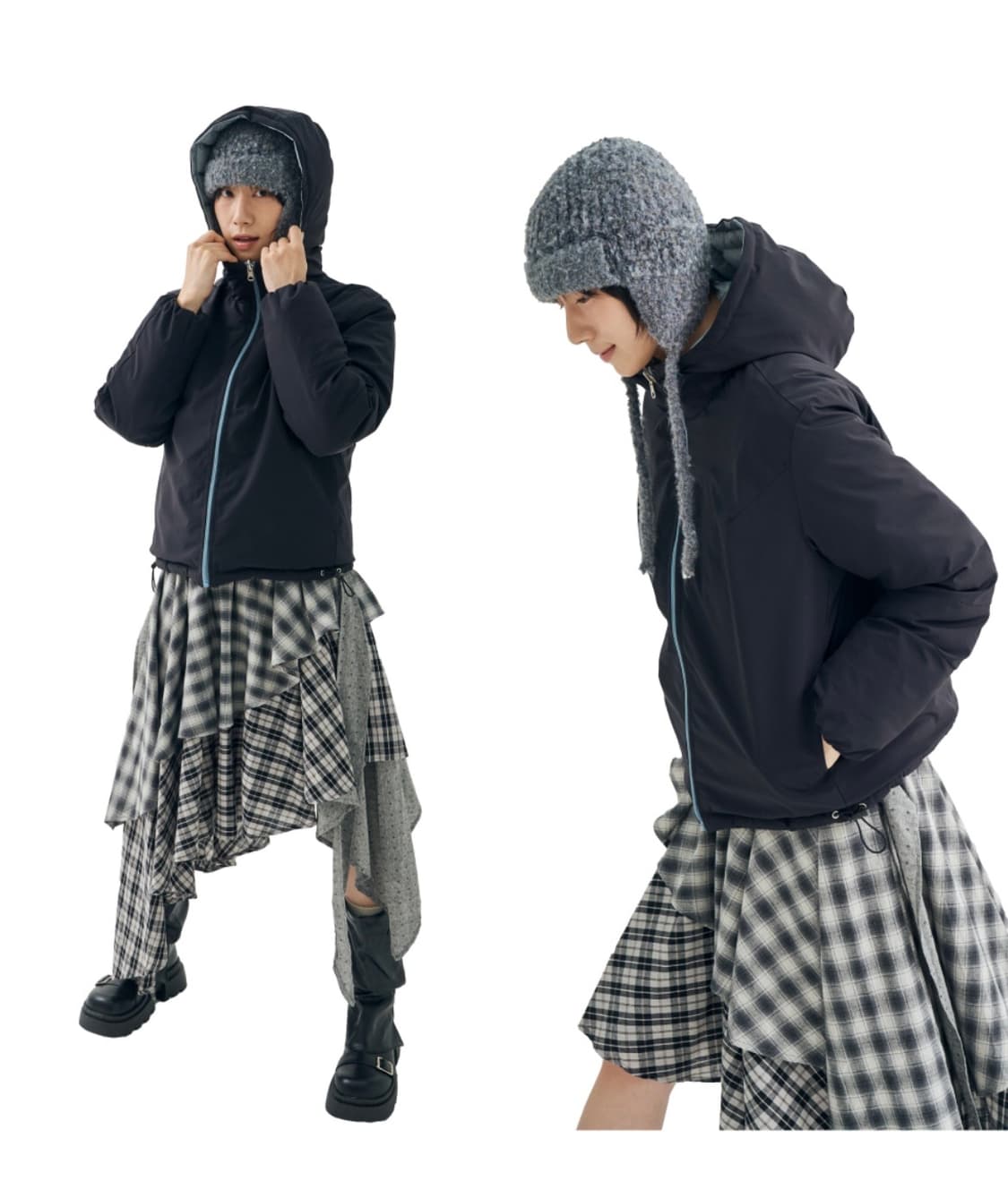 [새상품]에프디알 리버시블패딩 S 상품이미지5