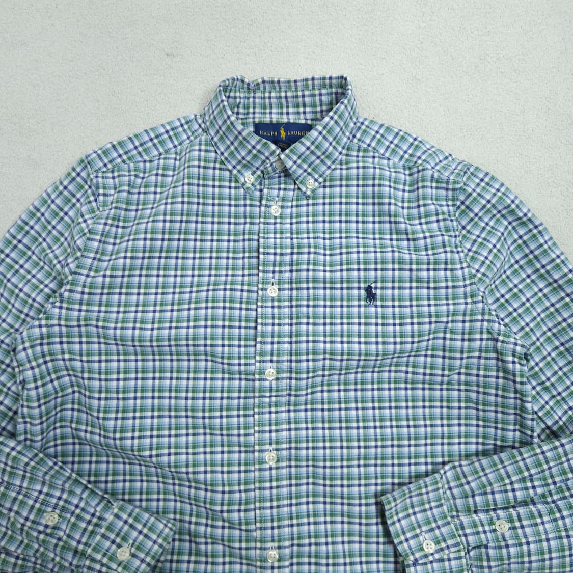 폴로 랄프 로렌 체크 셔츠 XL18-20 상품이미지2