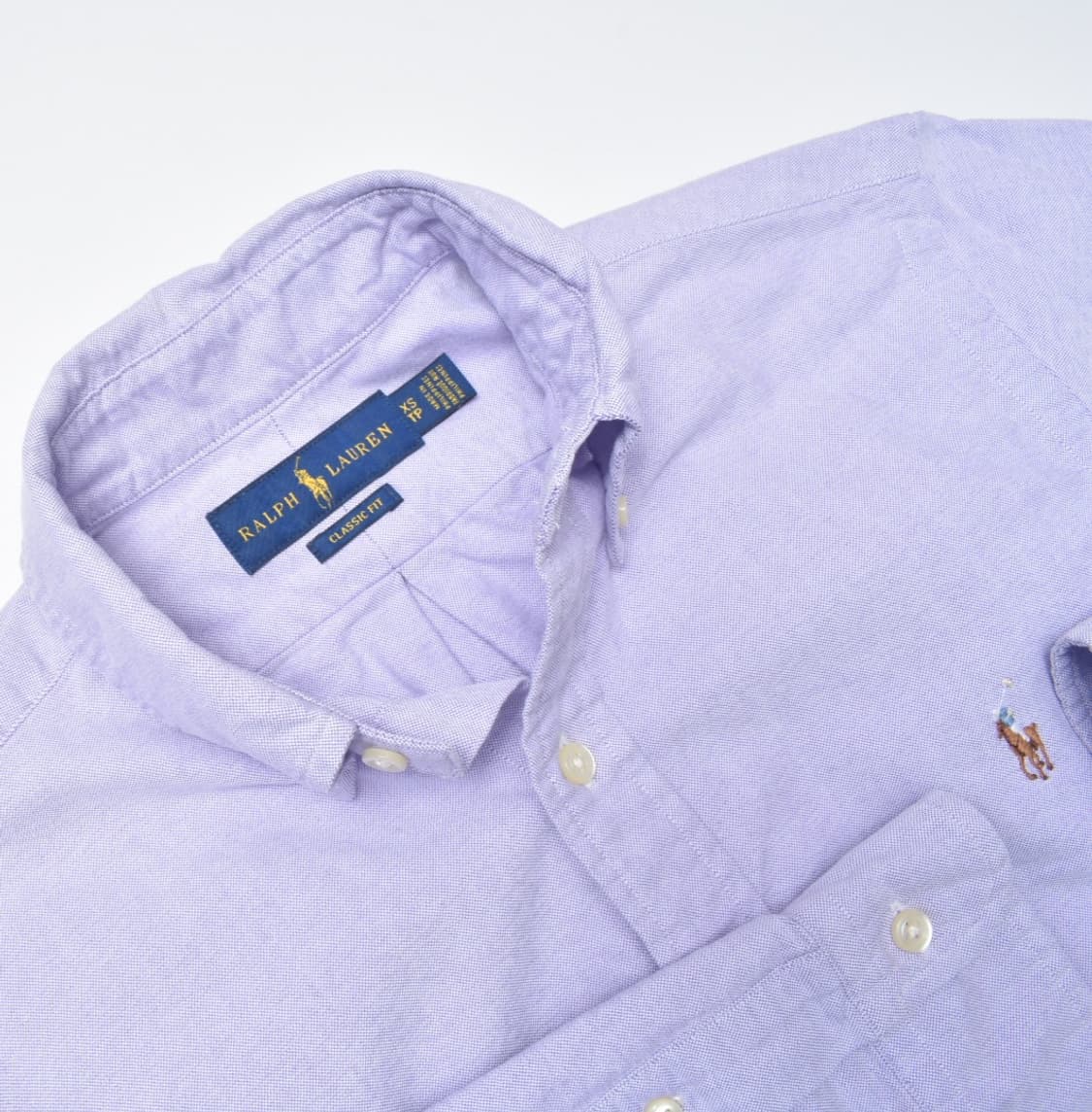 폴로랄프로렌 신형라벨 옥스포드 셔츠 XS 상품이미지4