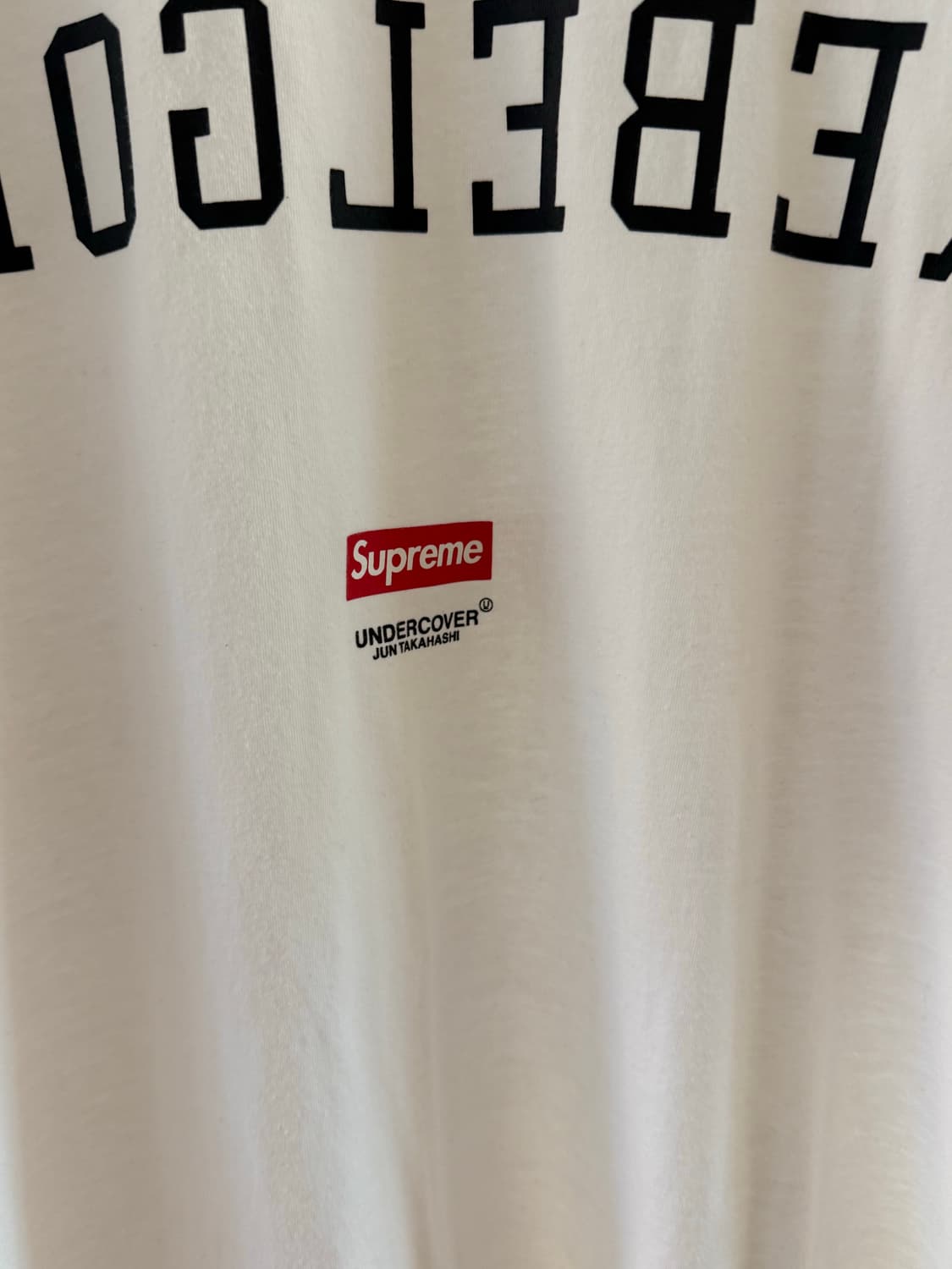 언더커버 슈프림 23SS 티셔츠 상품이미지2