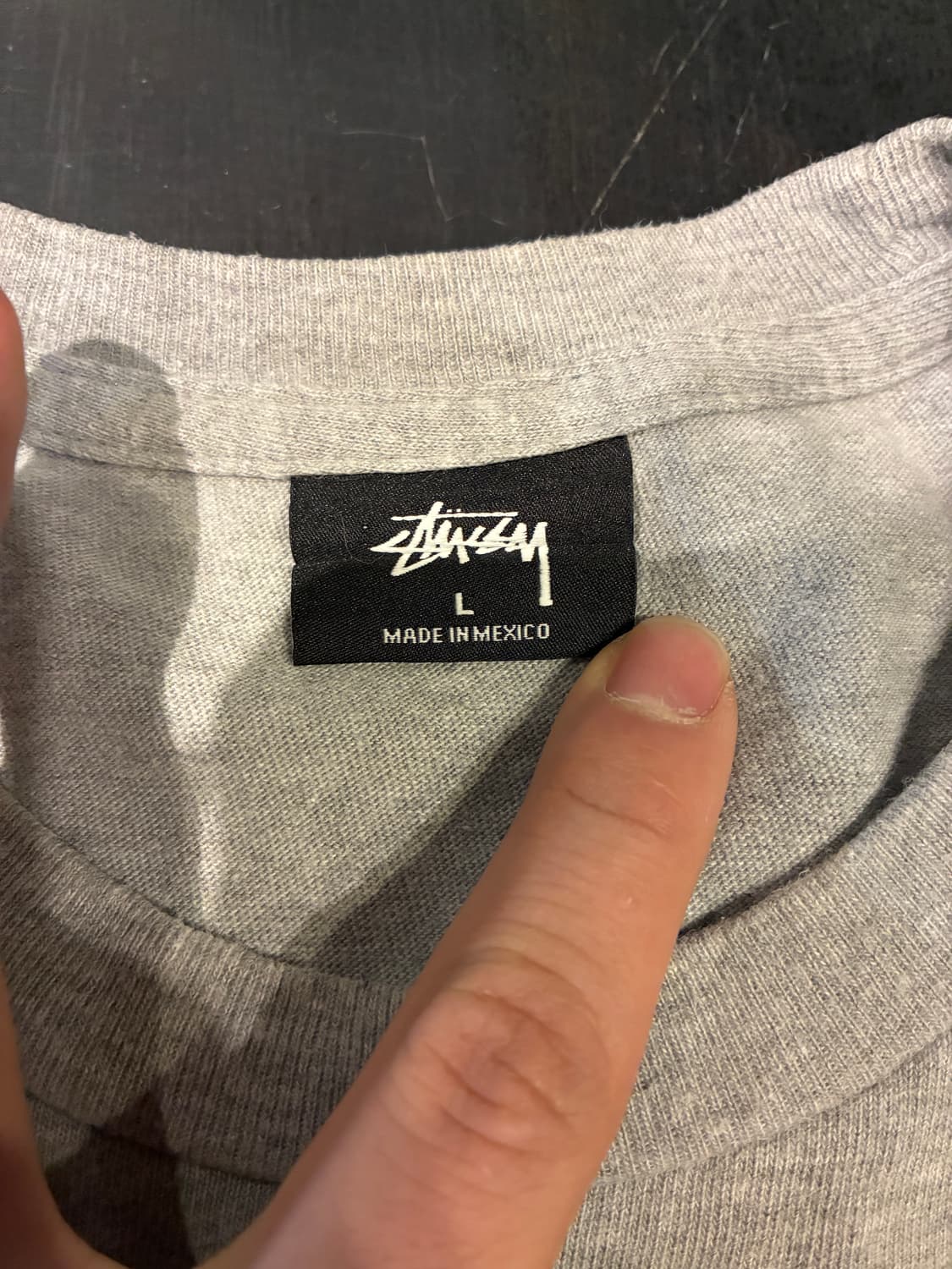 L) 스투시 그레이트 퓨처 긴팔 티셔츠 롱슬리브 상품이미지2