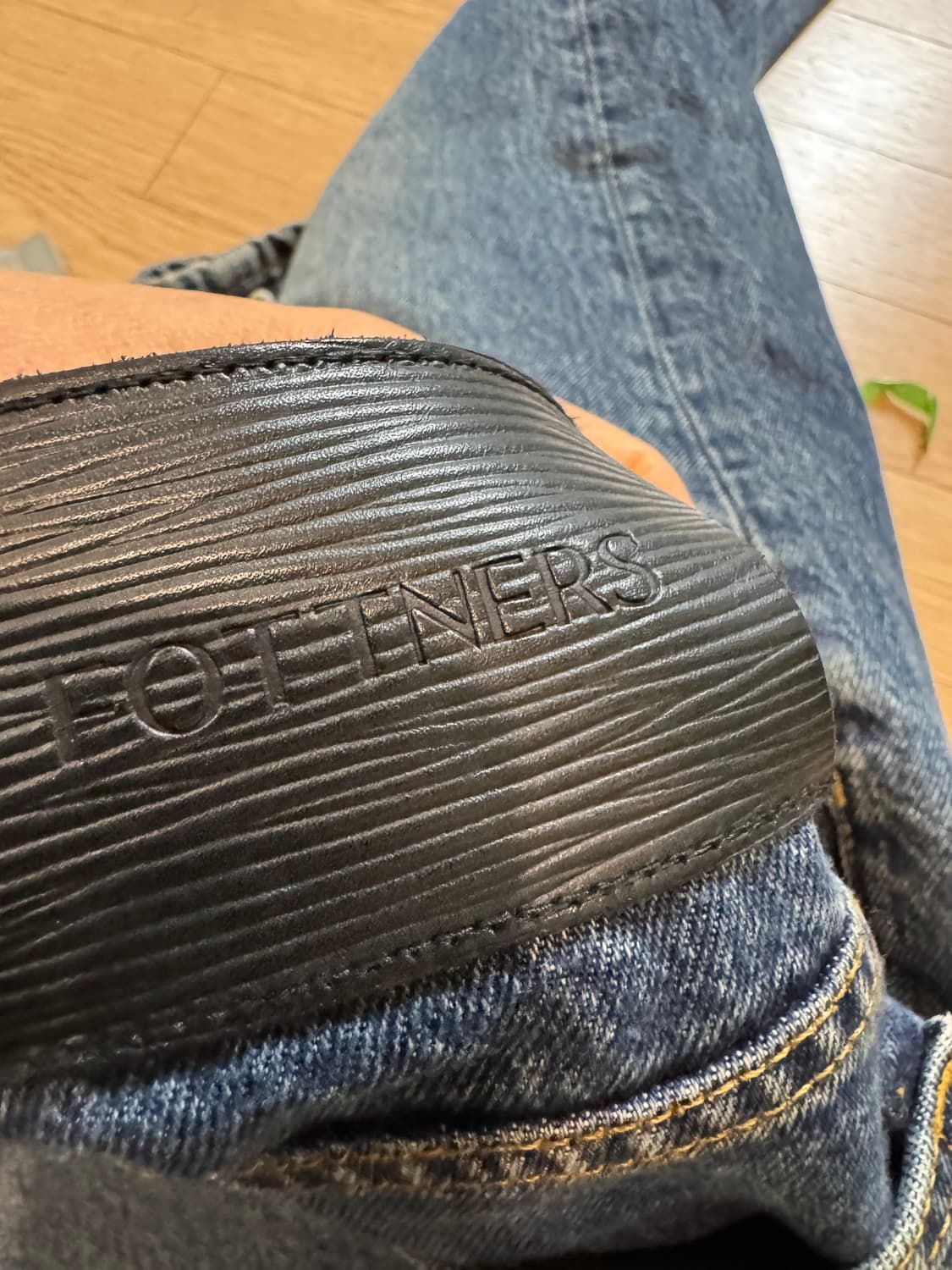 포트너스 테일러드 테이퍼드 d블루 진  상품이미지5