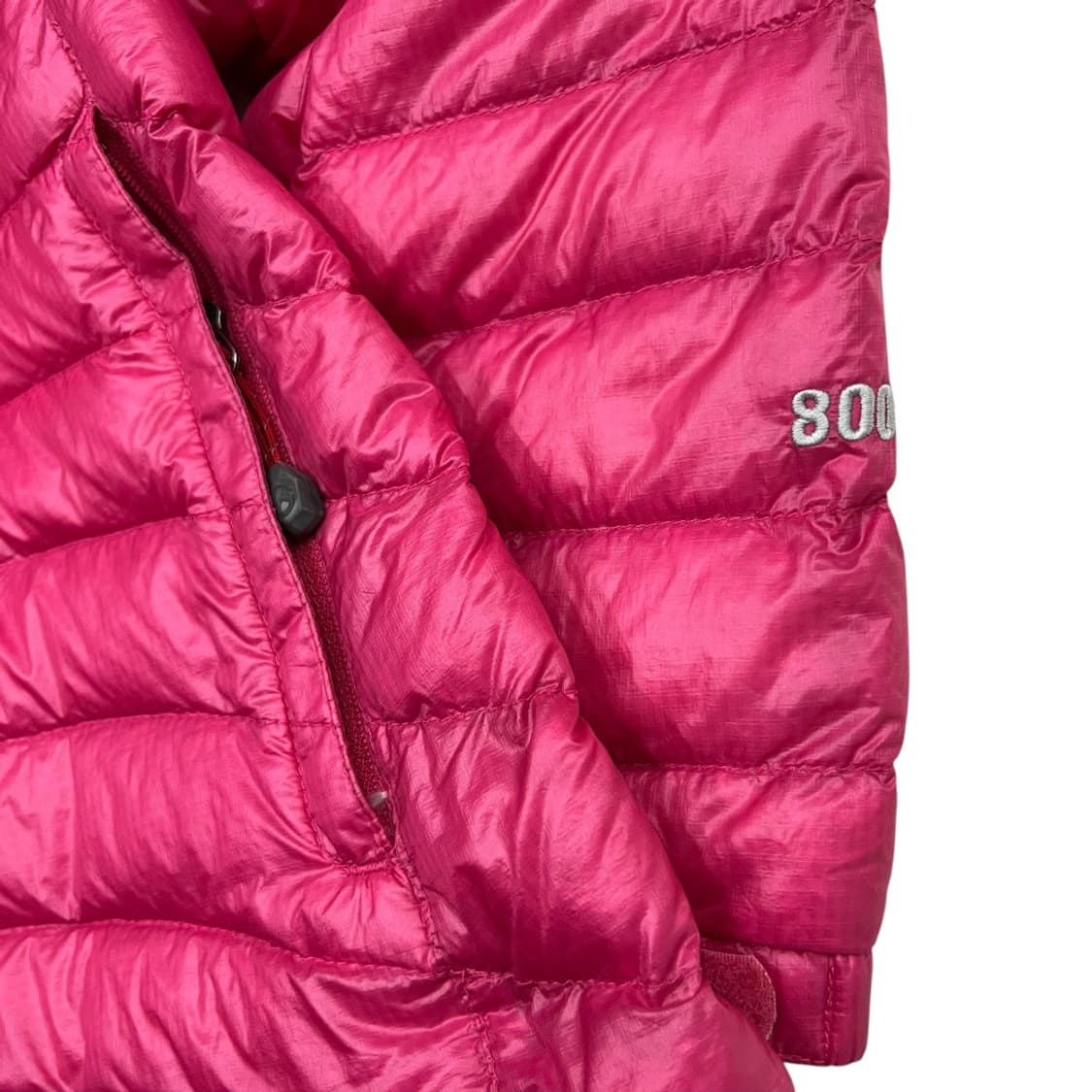 노스페이스 로고 핑크 경량패딩 85 상품이미지7