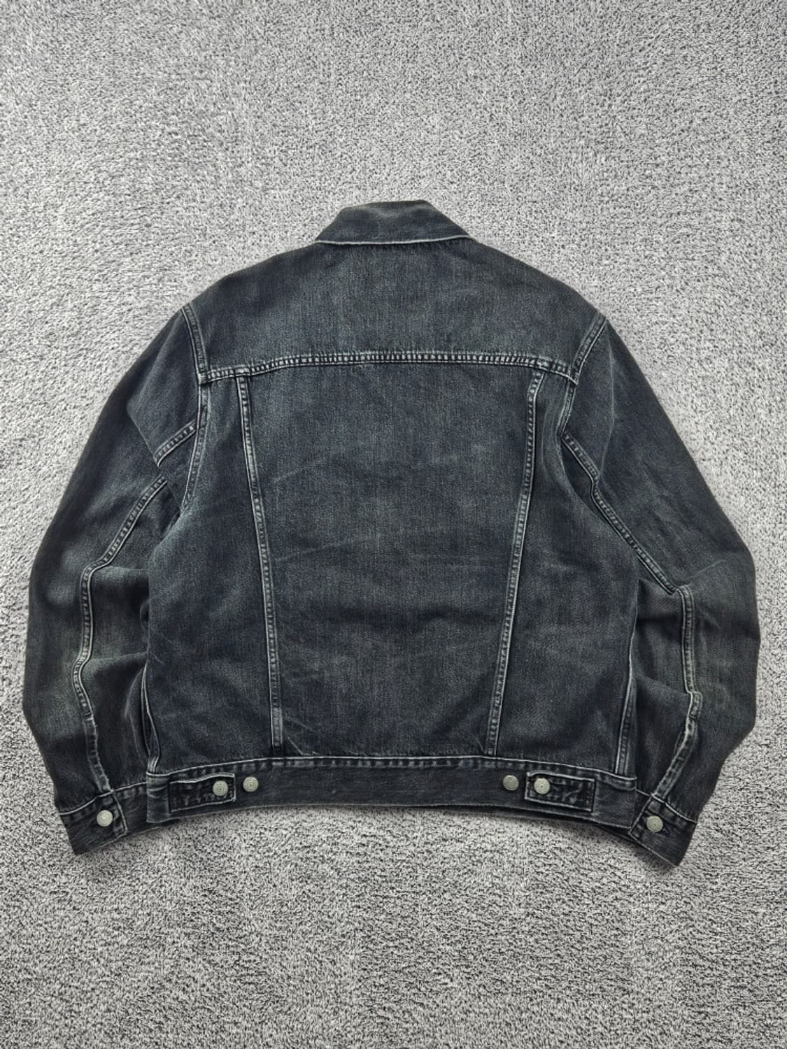 폴로랄프로렌 블랙 워시드 데님 트러커 자켓 ( L ) / 11093 상품이미지5